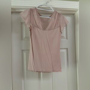 Express Pink short sleeve top